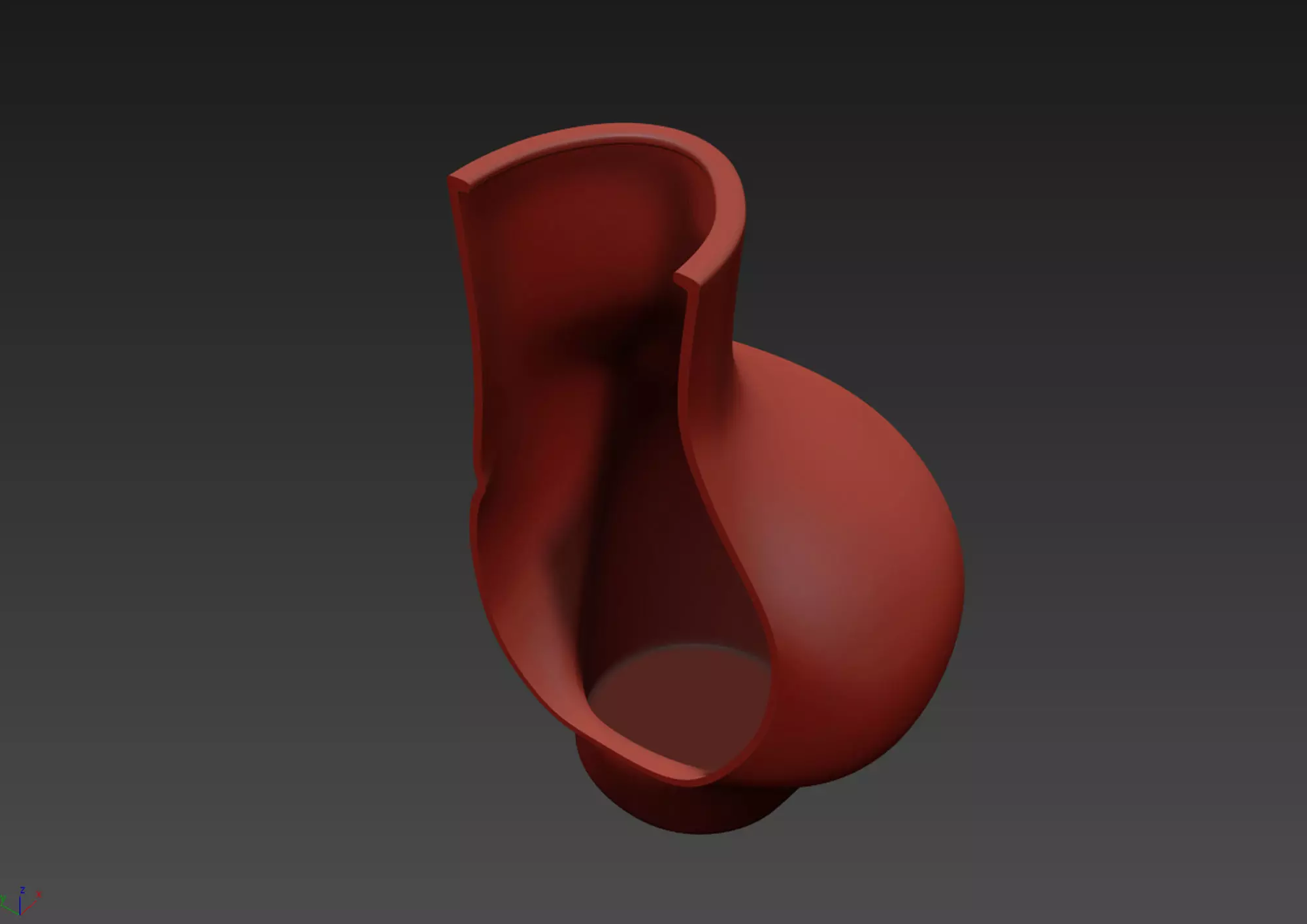 Female Body Desk Organizer 3D model 3D model_16