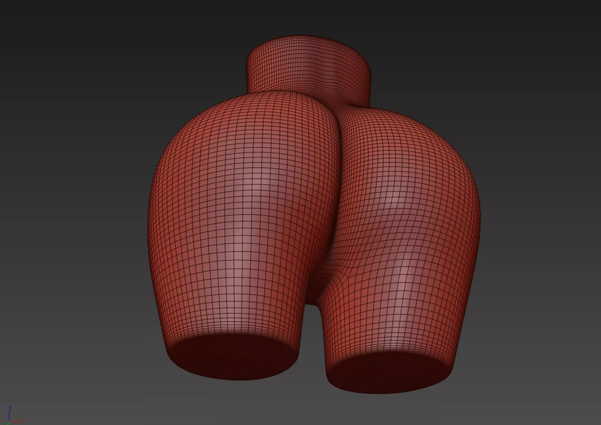 Female Body Desk Organizer 3D model 3D model_20