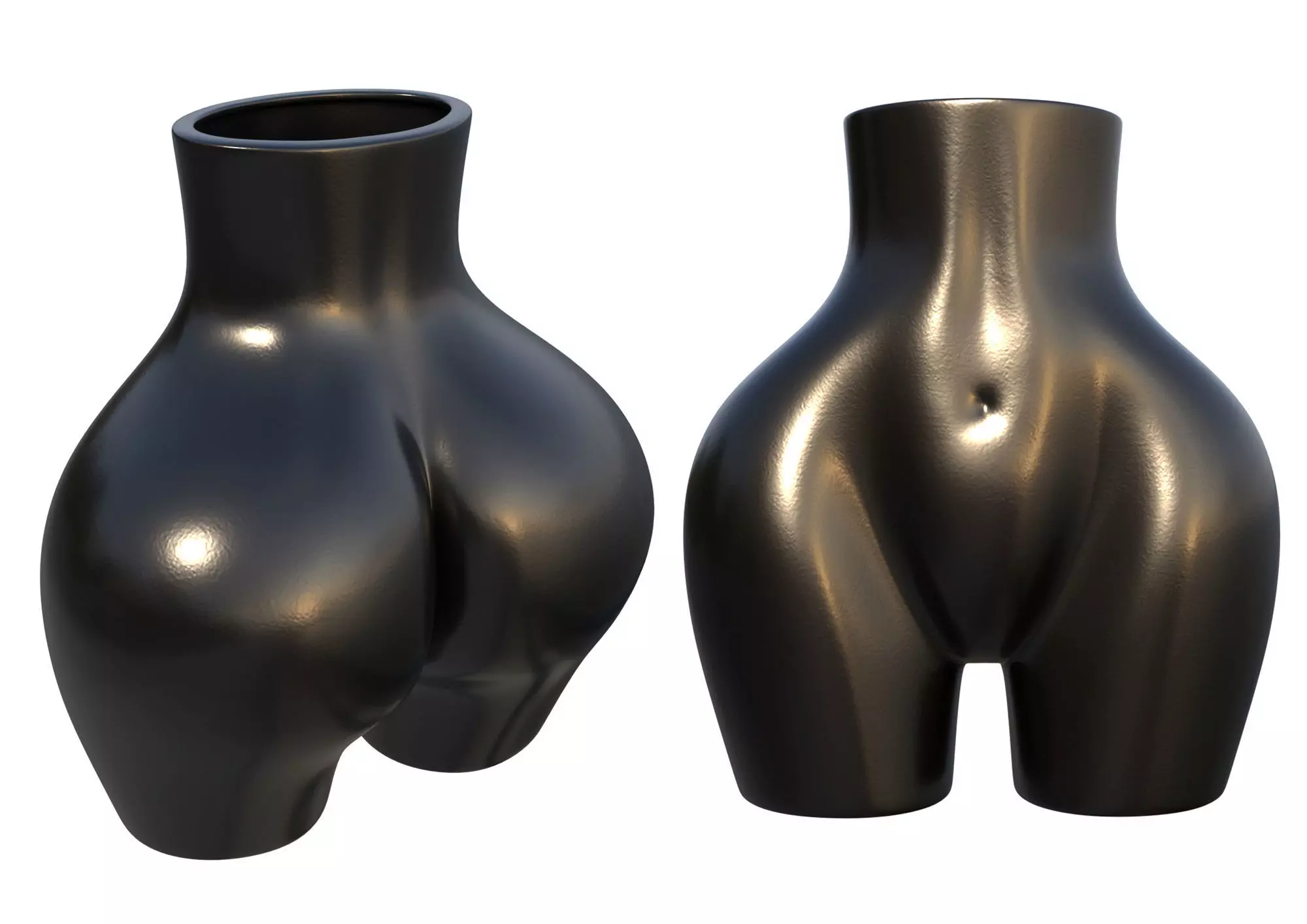 Female Body Desk Organizer 3D model 3D model_0