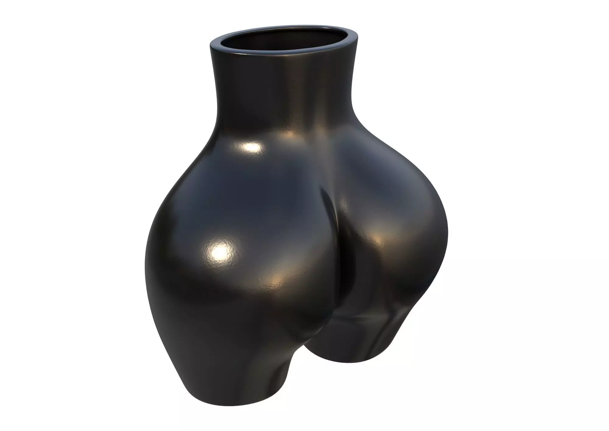 Female Body Desk Organizer 3D model 3D model_4