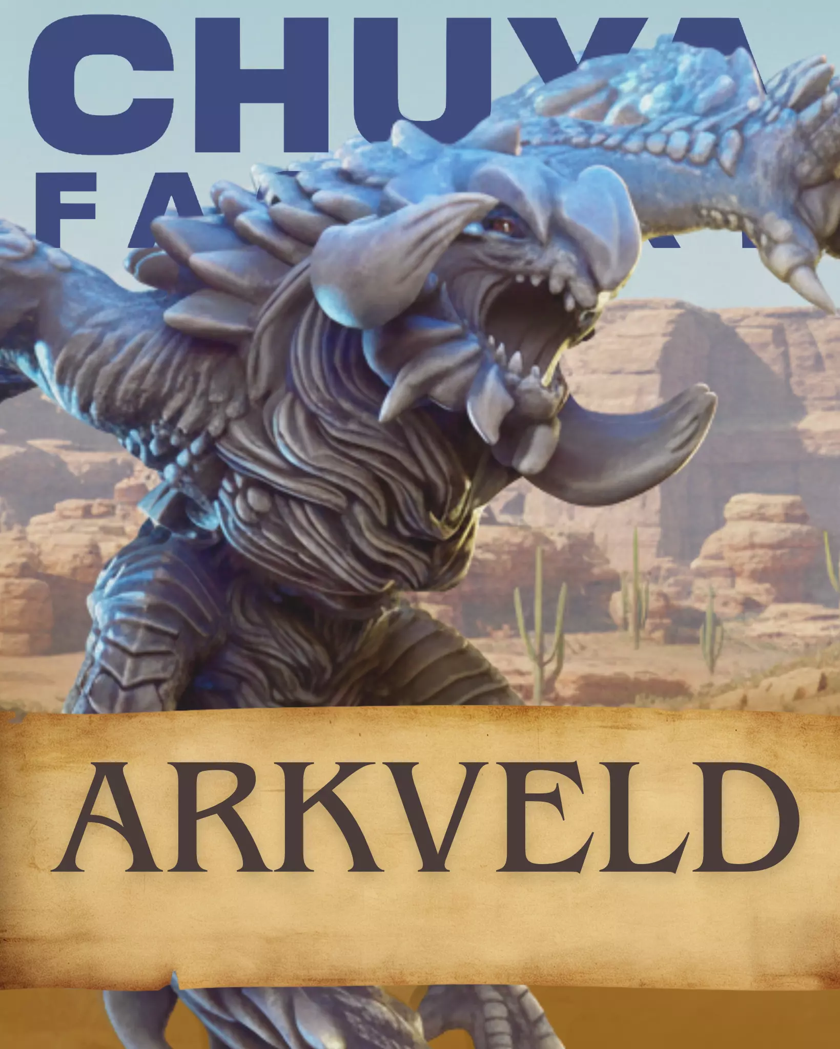 Arkveld - Chuya Factory Monster Hunter-Inspired 3D print model