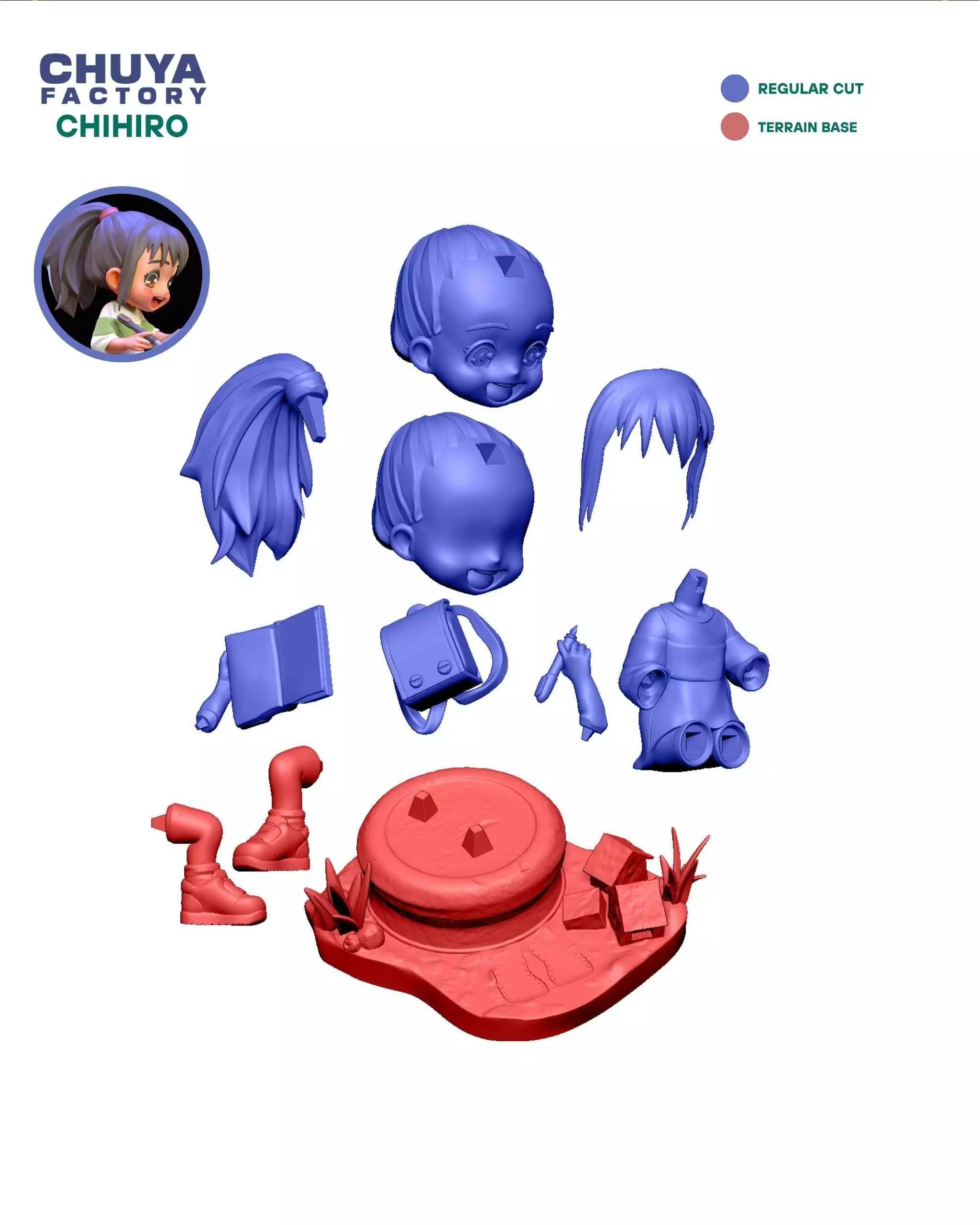 Chihiro - Chuya Factory  3D print model_9