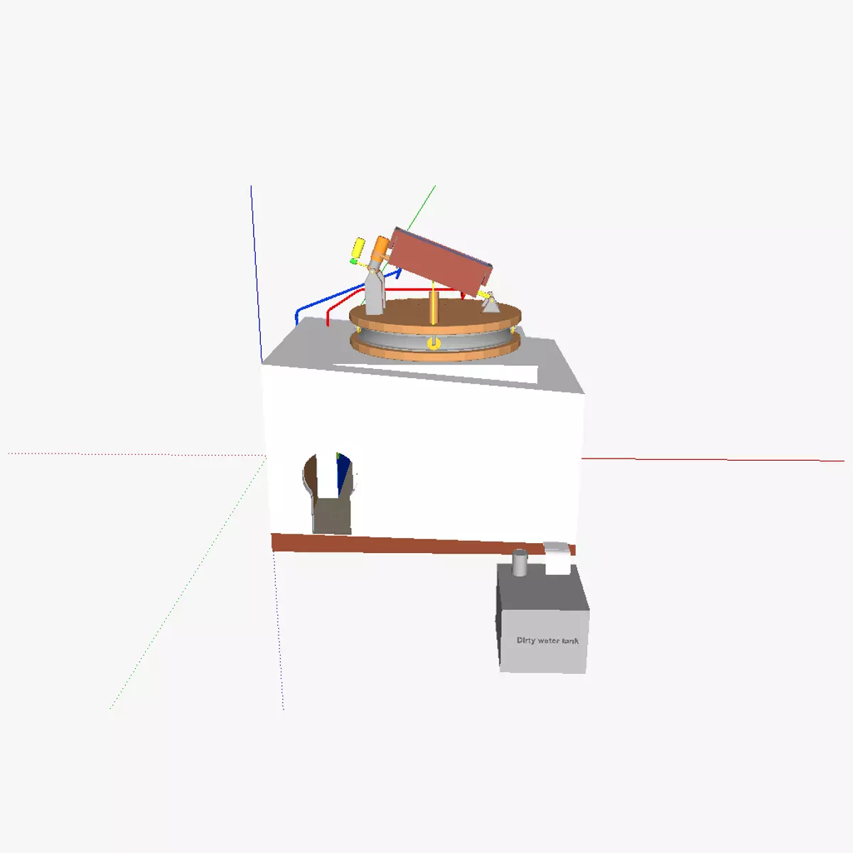 AT showers 3D model