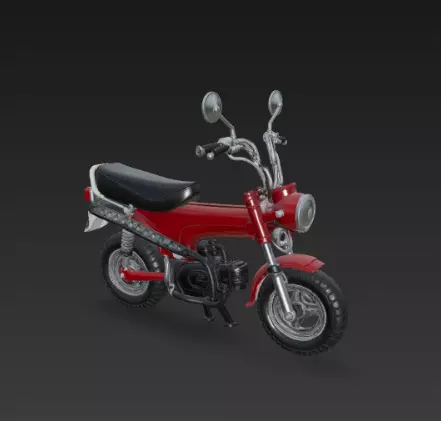 Collectable motorbikes - N 2 Dax 70 3D print model_0