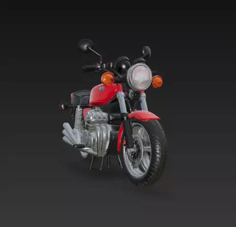 Collectable motorbikes - N 1 CBX 1047 3D print model