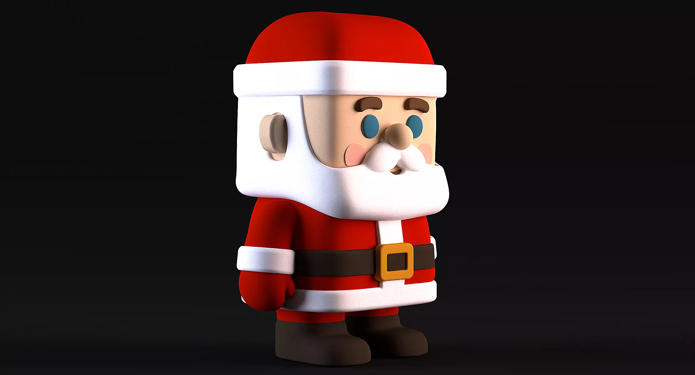 Santa Claus 3D print model_8