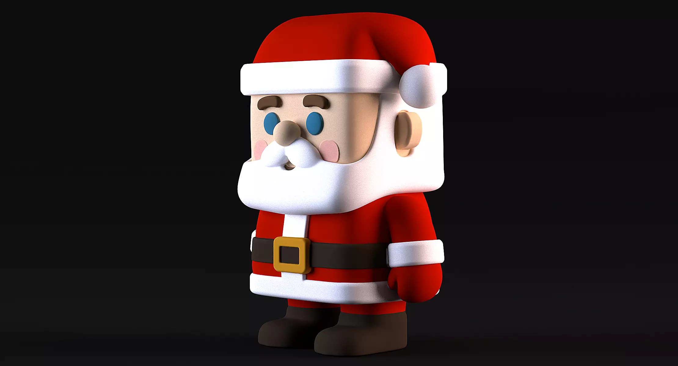 Santa Claus 3D print model_2