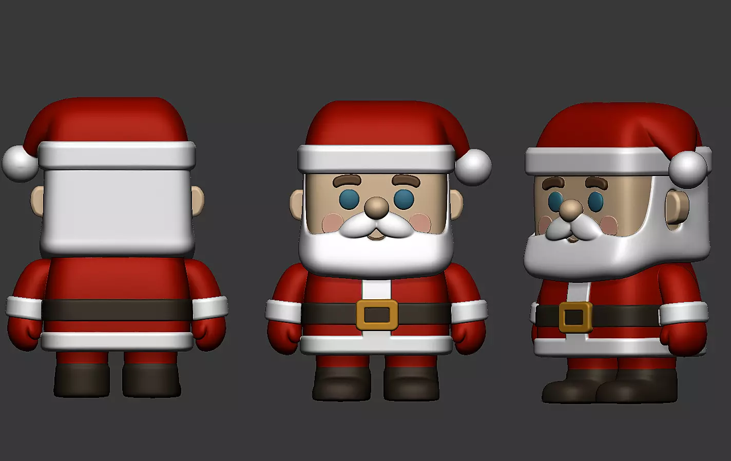 Santa Claus 3D print model_17