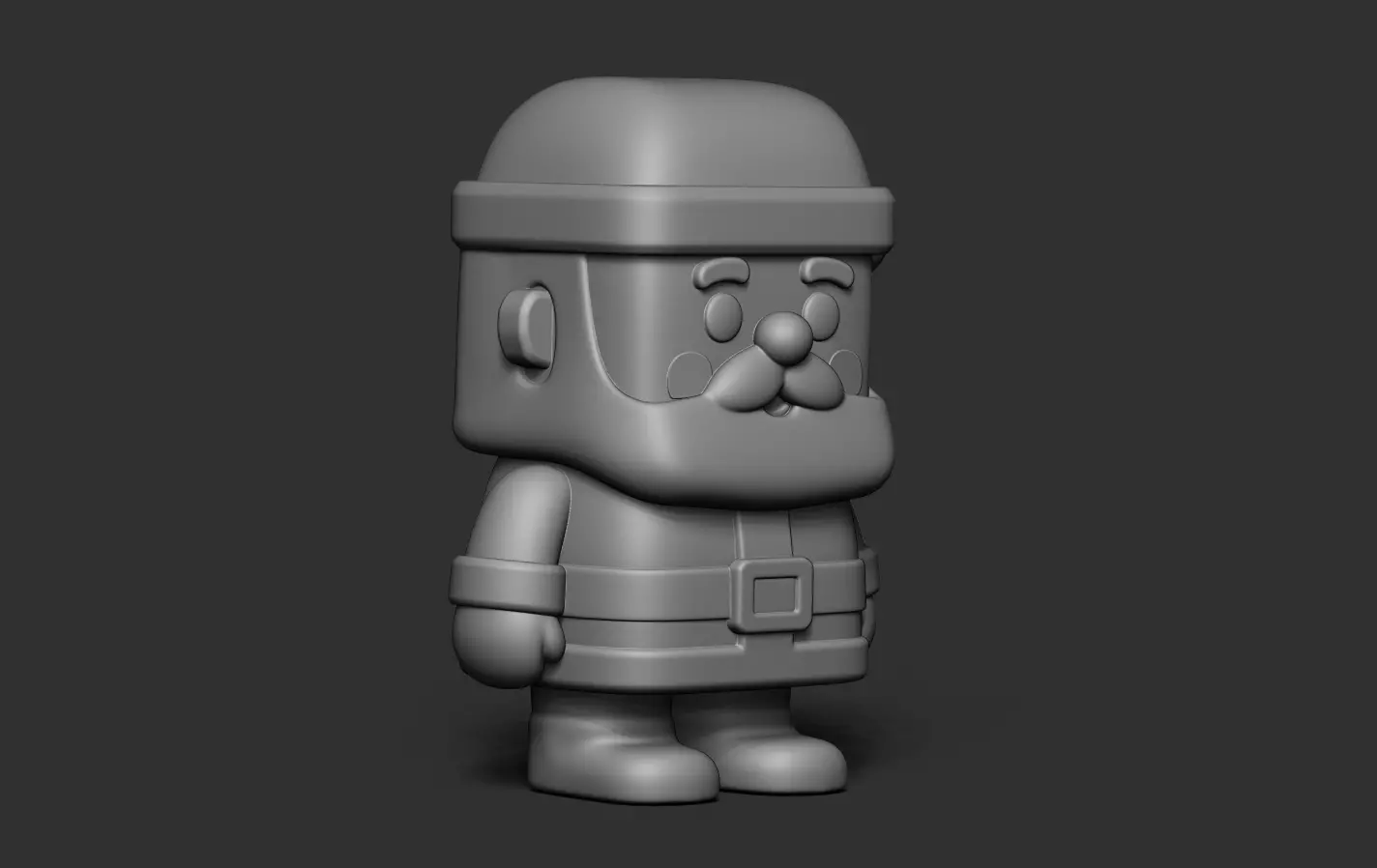 Santa Claus 3D print model_10