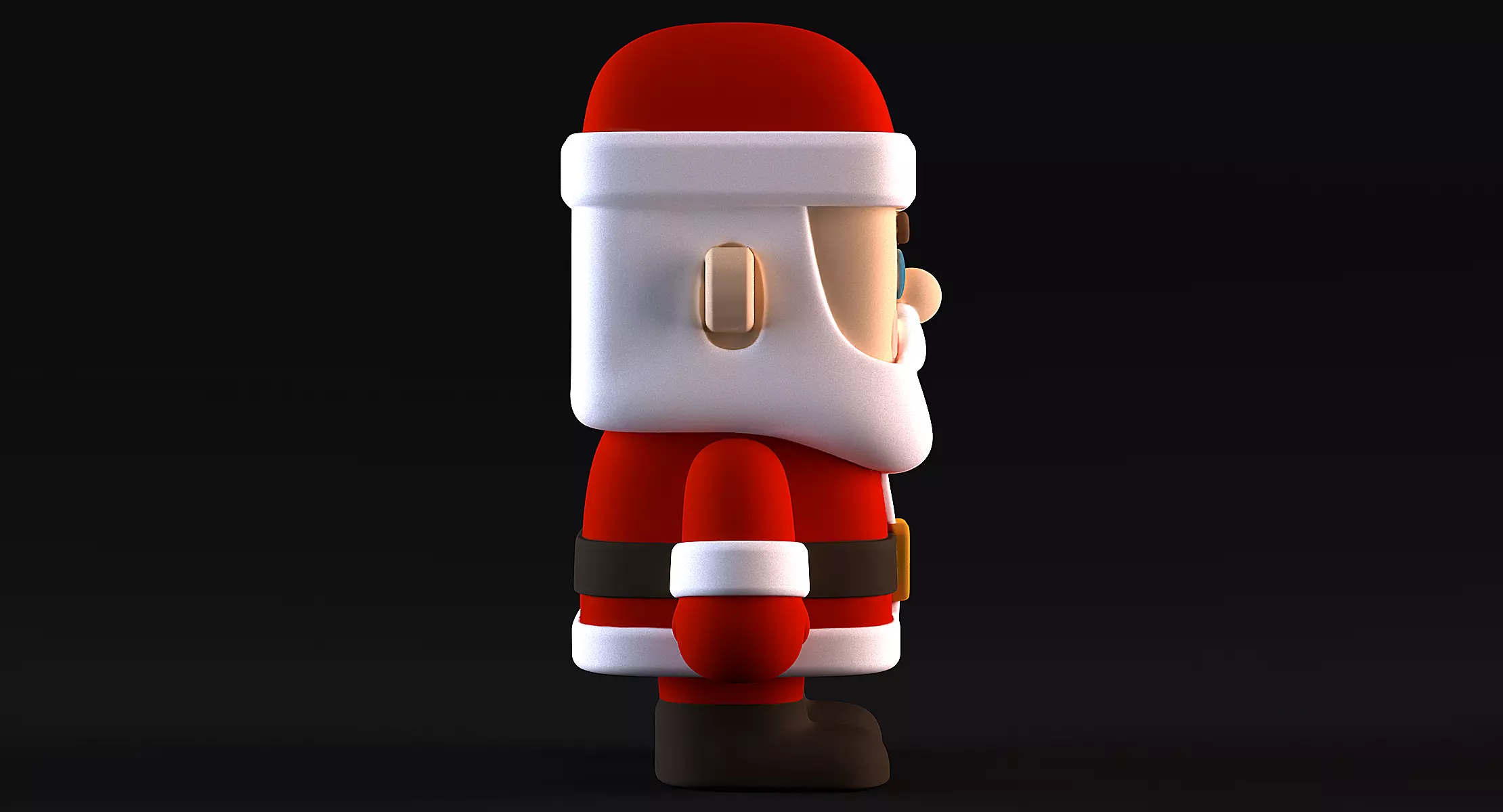 Santa Claus 3D print model_7