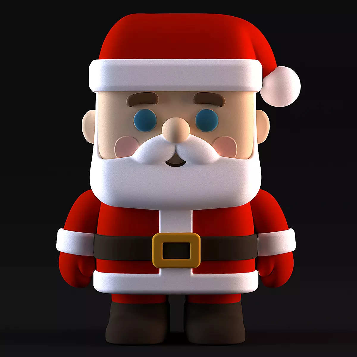 Santa Claus 3D print model_0