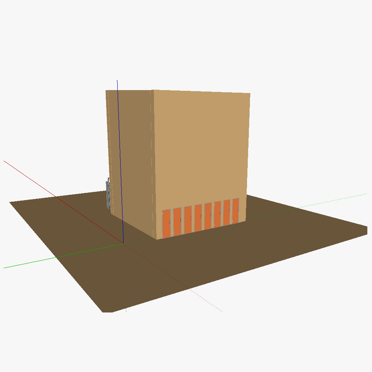 KCEDW building 3D model_2