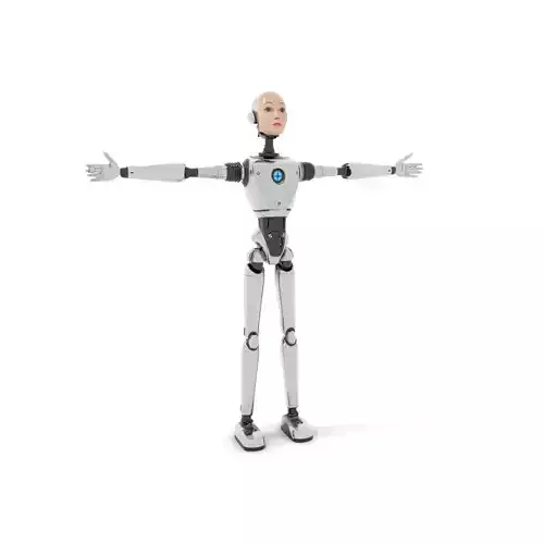 Advanced Humanoid Robot model pack