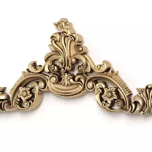 Carved decor 2 3D model 3