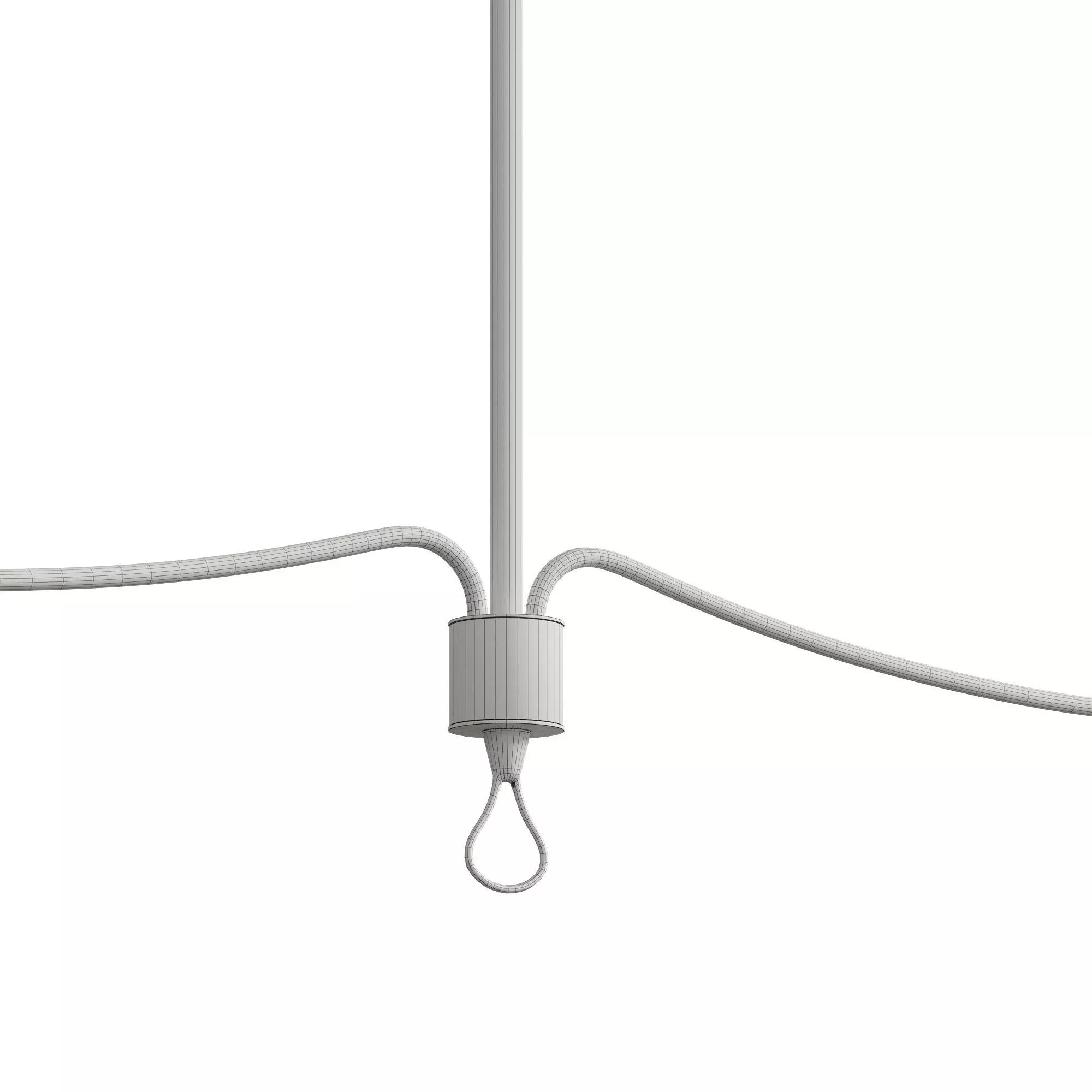 Griffin Grande Linear Chandelier 3D model_7