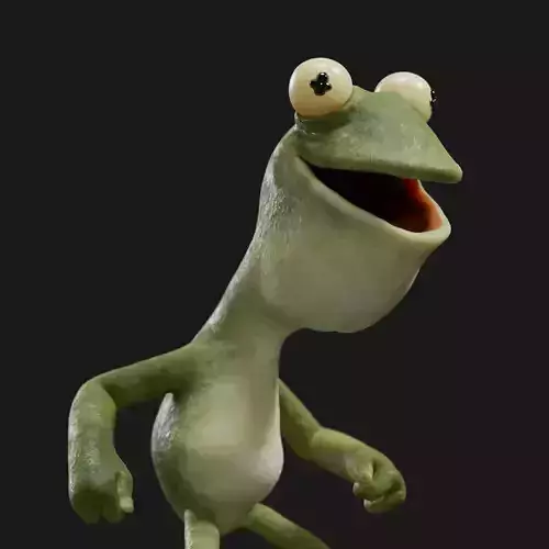 Cartoon Frog Blender