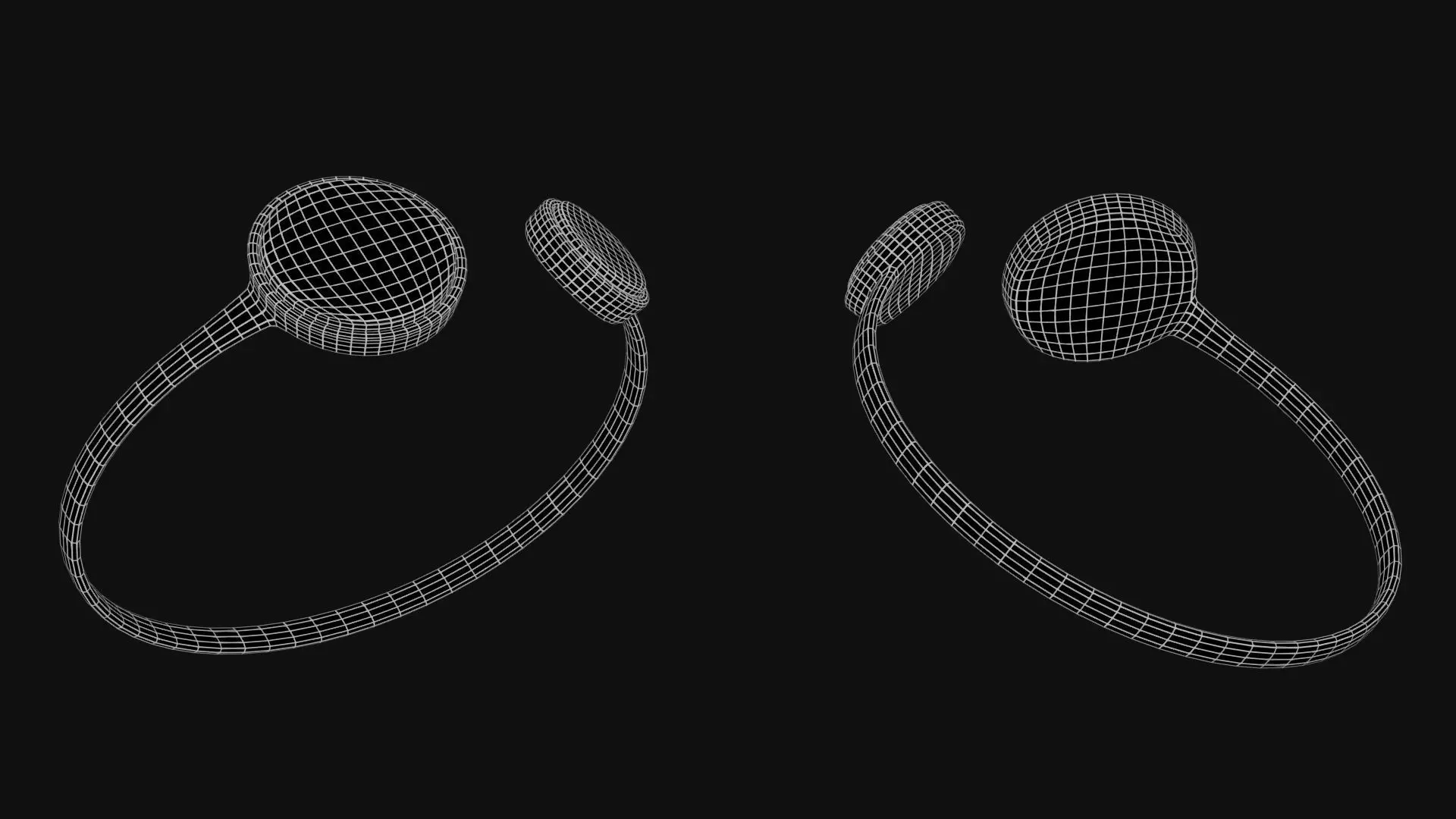 Jewellery Set 3D model_10