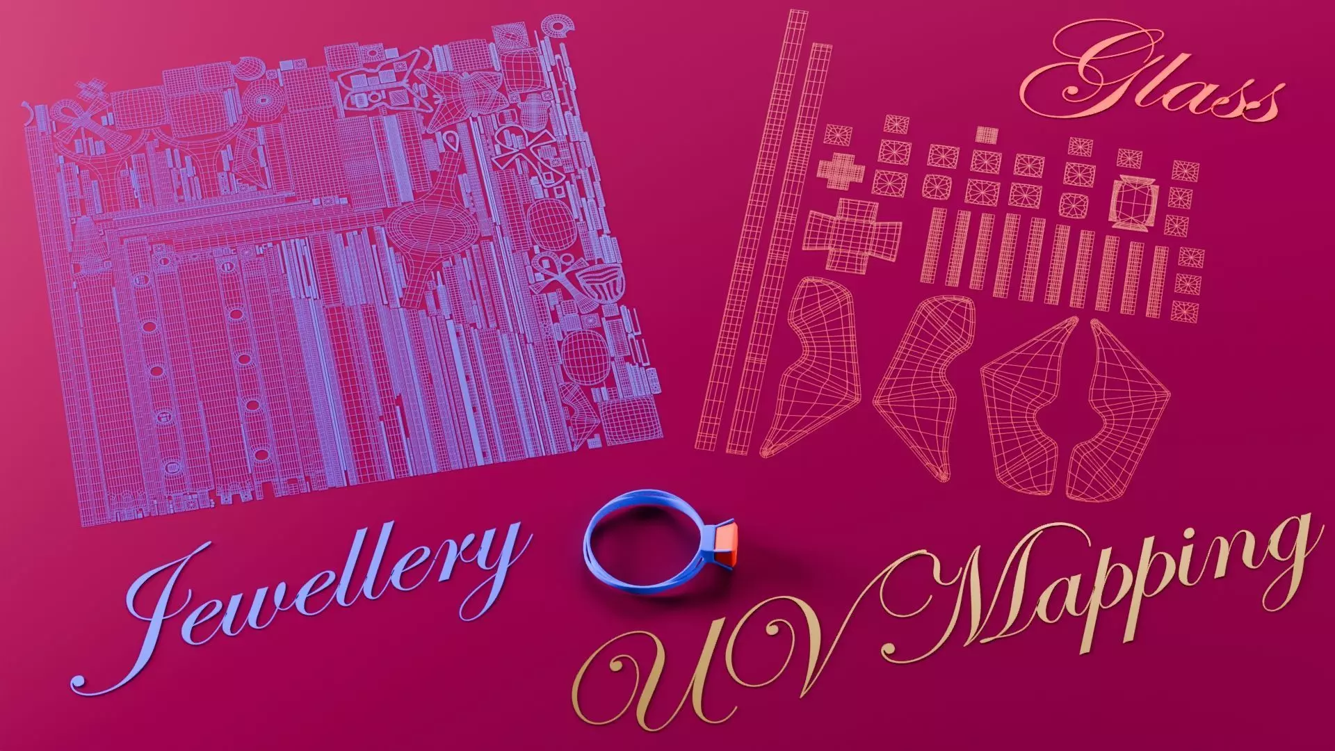 Jewellery Set 3D model_16