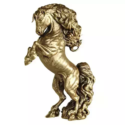 horse statue 203
