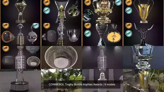 CONMEBOL Trophy Bundle trophies Awards