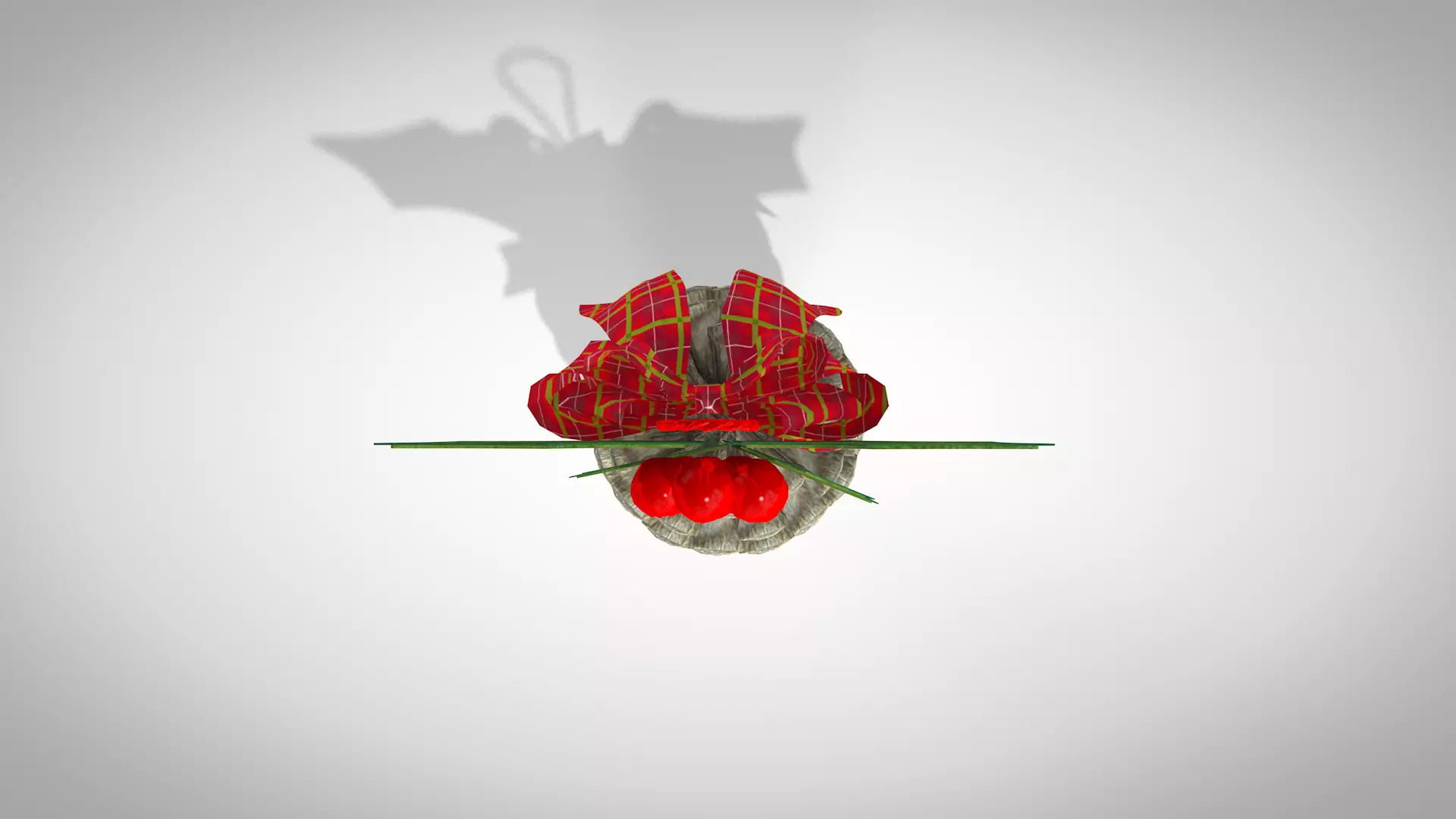 Christmas Pine Cone Decoration 3D Model 3D model_10