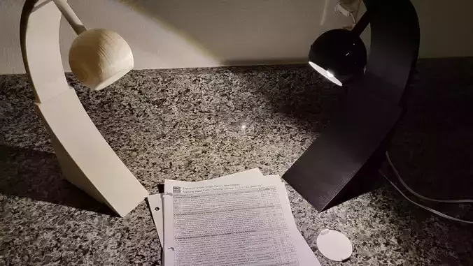 Geth 3D Printable Table Lamp