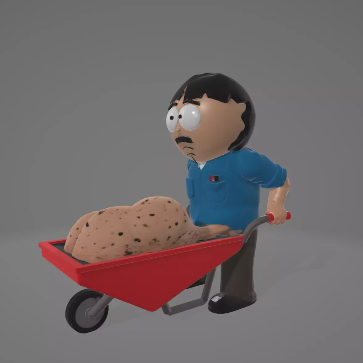 Randy Marsh Balls - South Park 3D print model_1