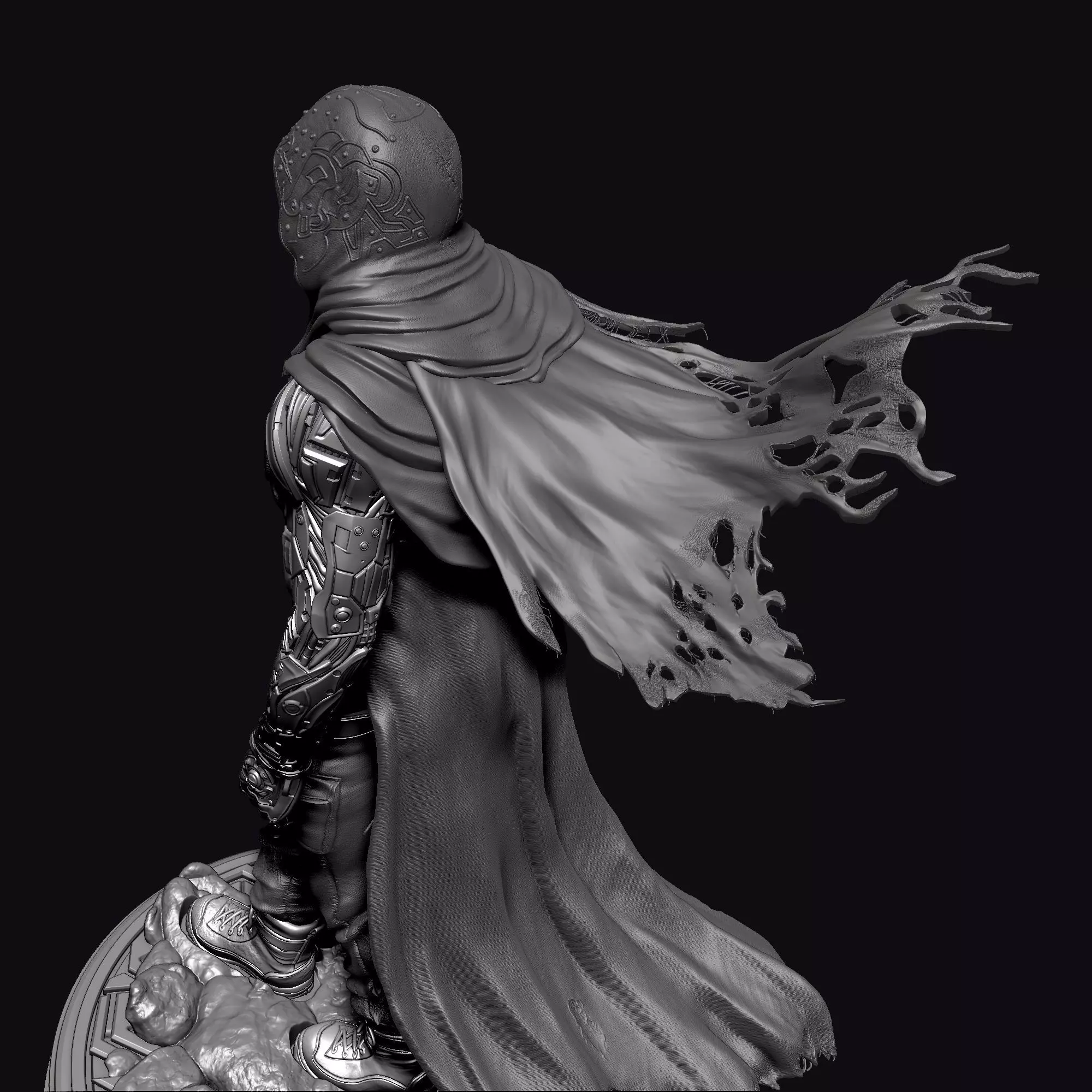 Time Pirate Warrior 3D print model_13