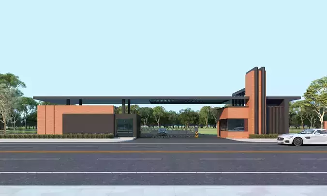 Security guard booth 02