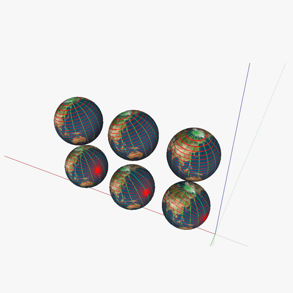 Improved system of parallells meridians 3D model_1