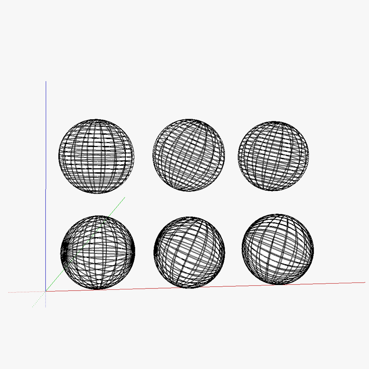 Improved system of parallells meridians 3D model_5
