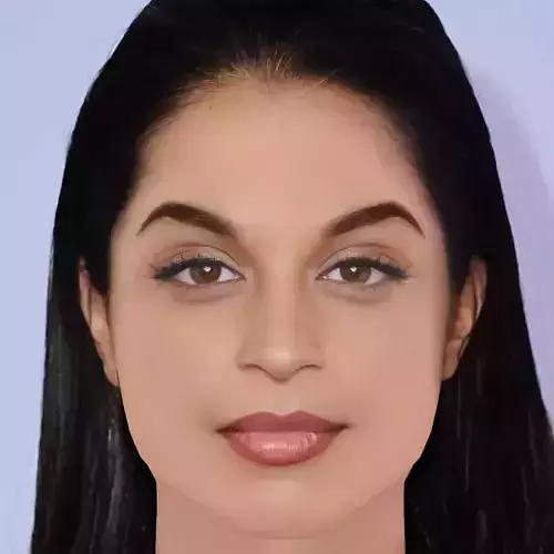 Lilly Singh Head - No Hair - Low poly head for game