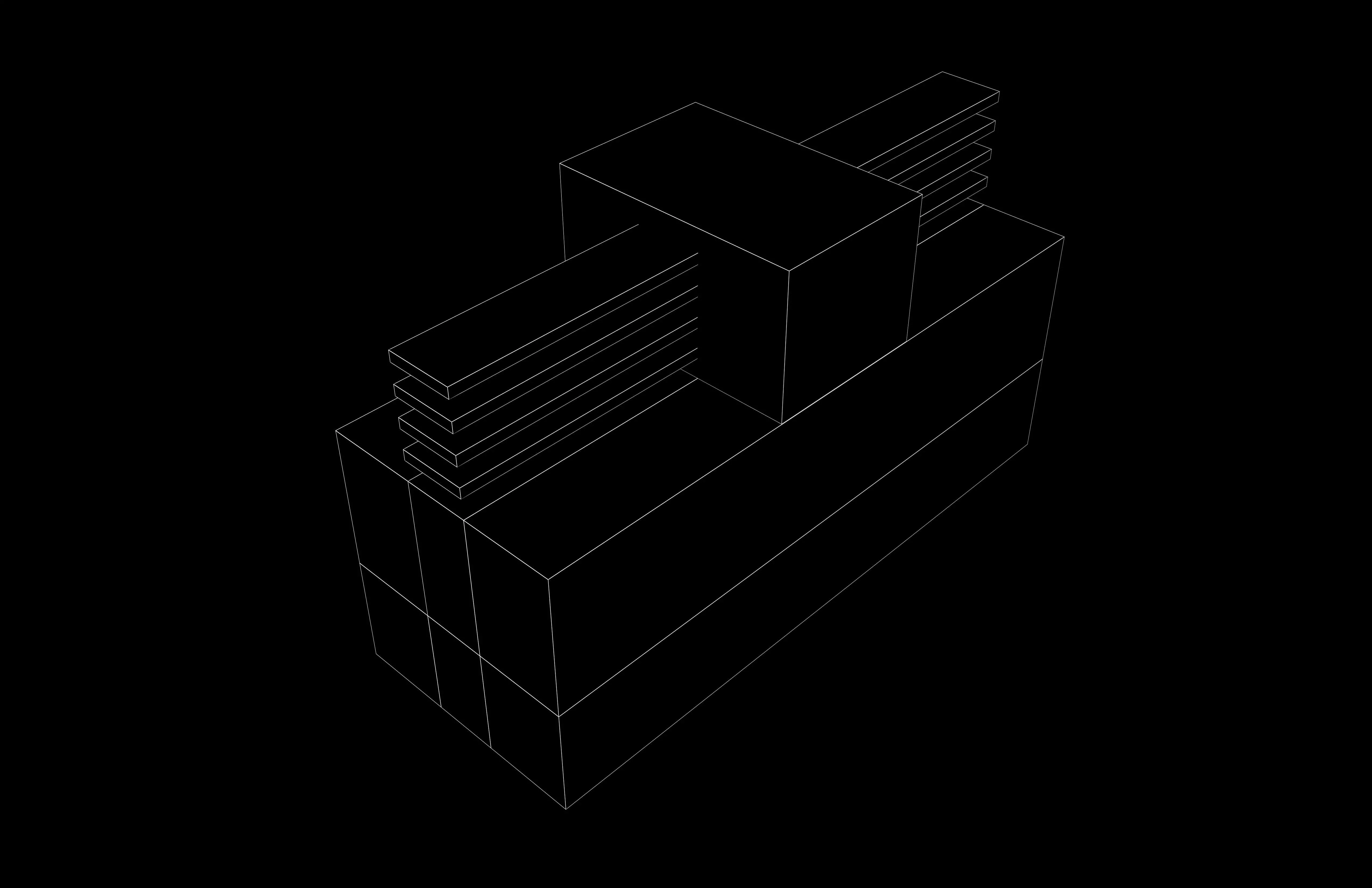 Chip RibbonFET Architecture v1 001 Low-poly 3D model_4