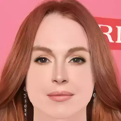 Lindsay Lohan Head - No Hair - Low poly head for game