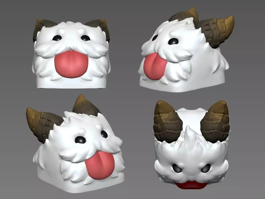 Poro KeyCap Free 3D print model