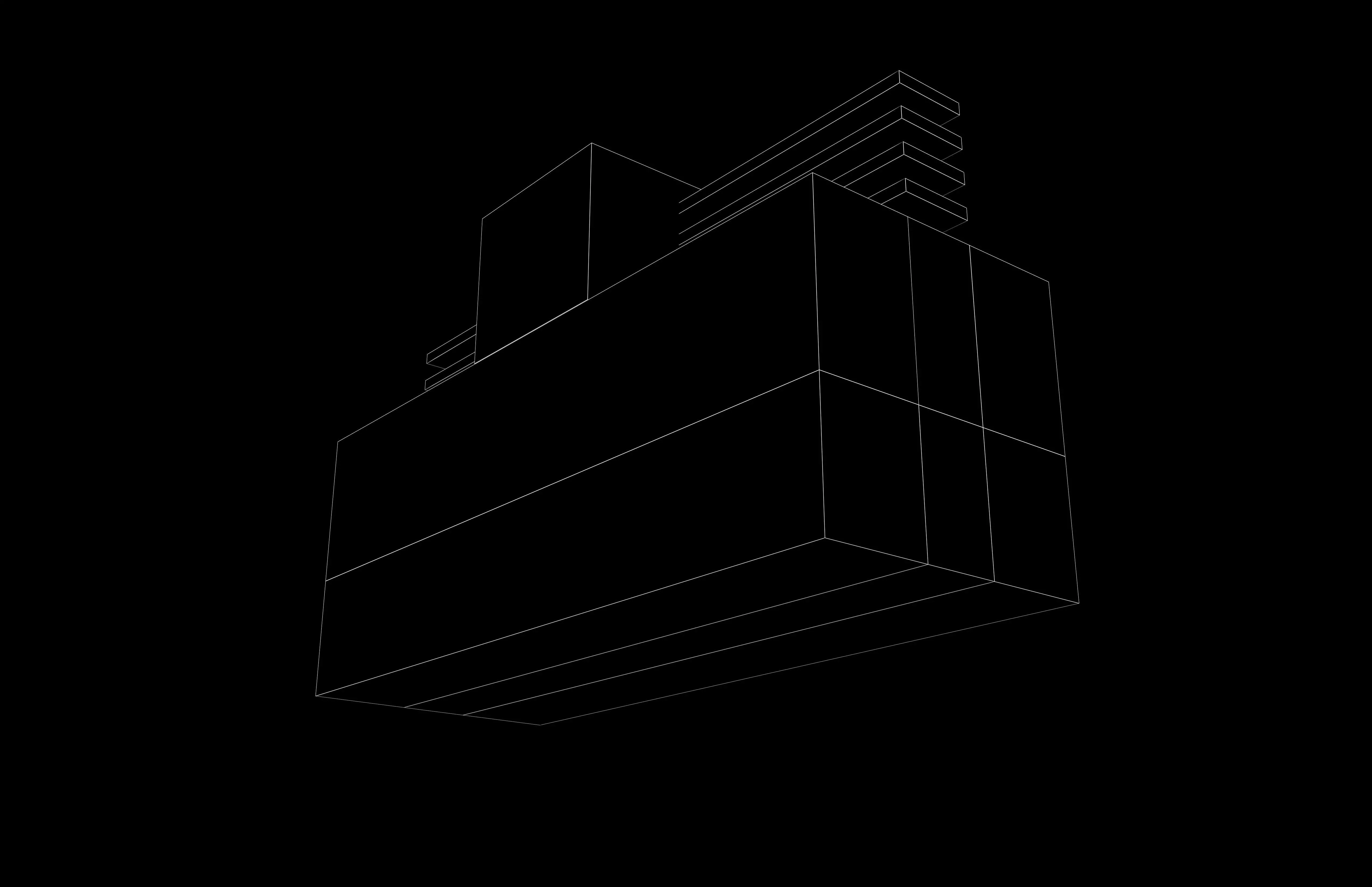 Chip RibbonFET Architecture v1 002 Low-poly 3D model_7