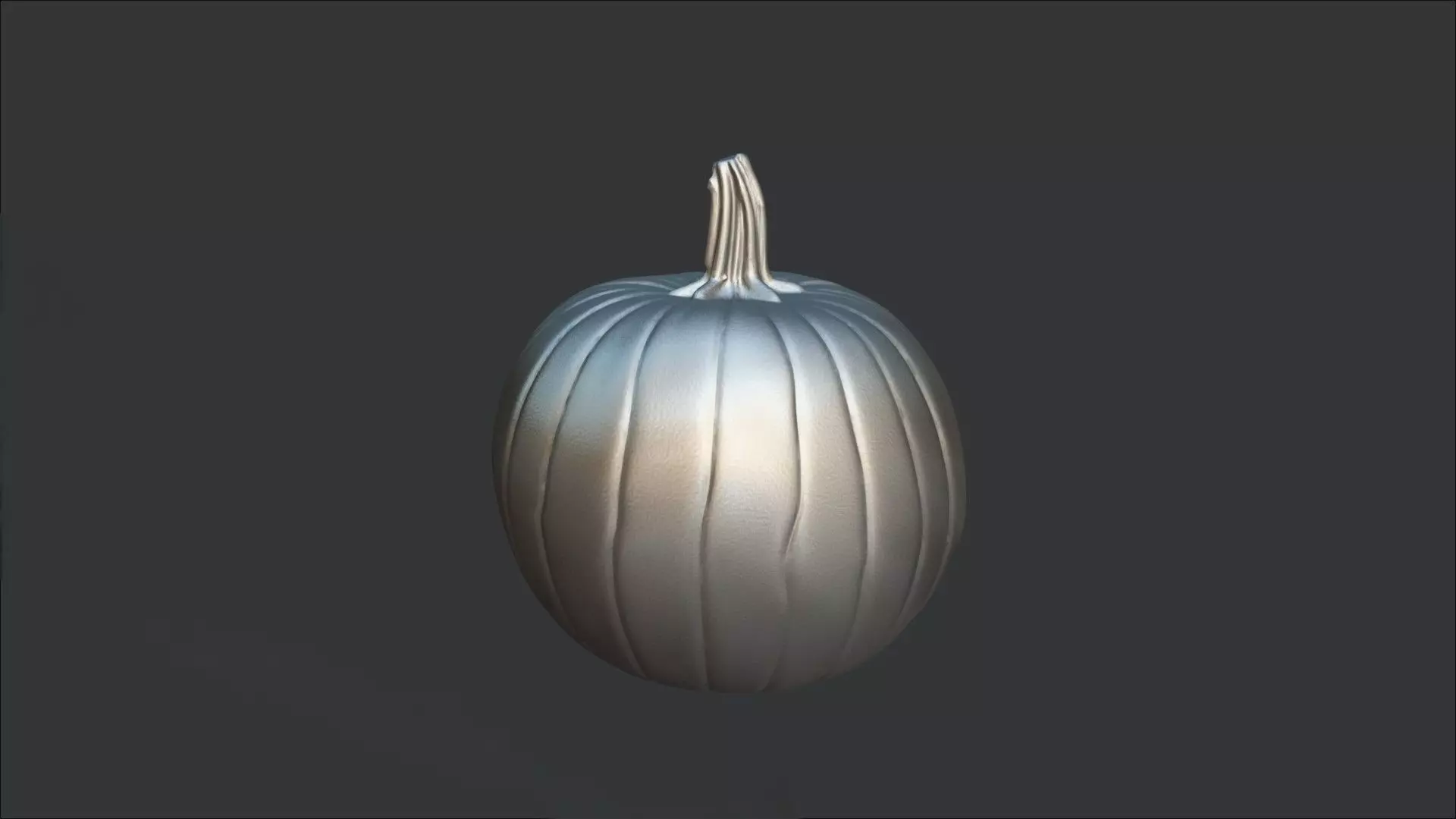 Pumpkin 3D model_1