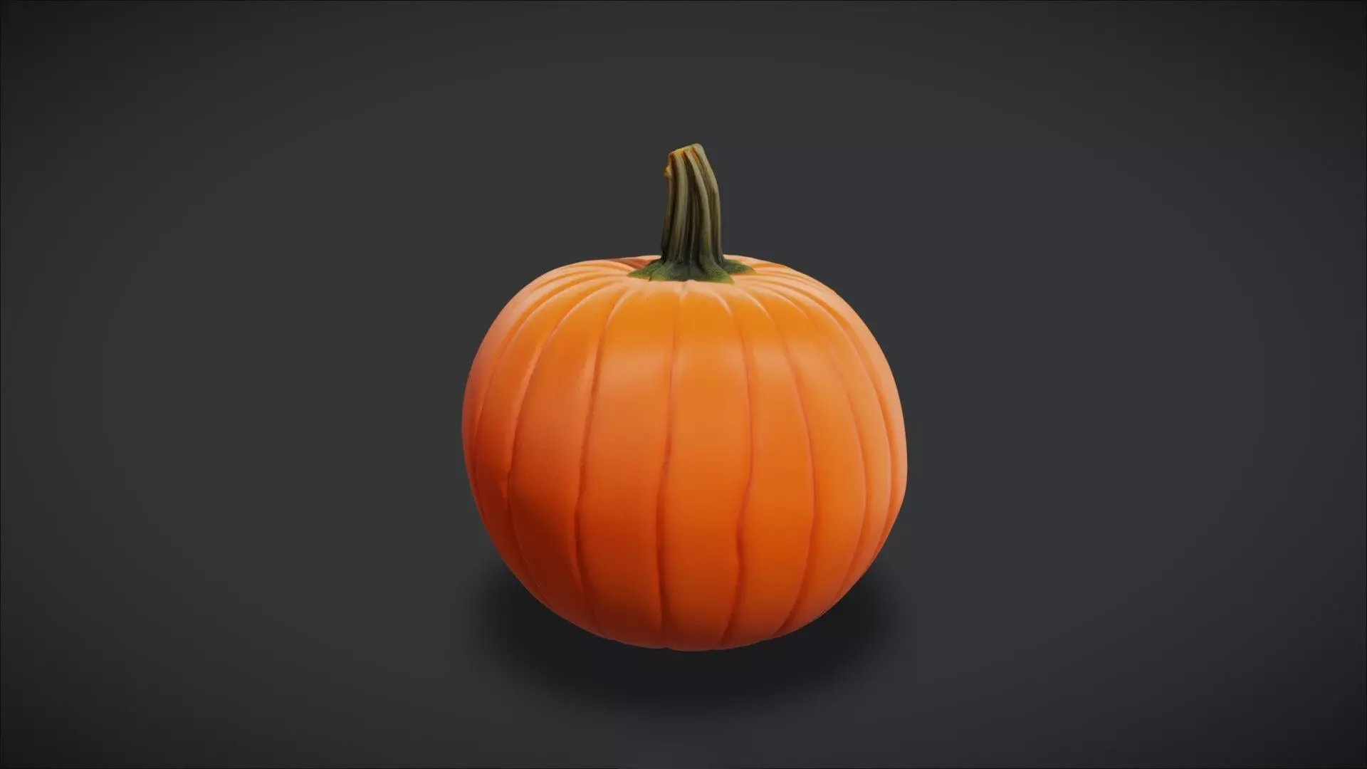 Pumpkin 3D model_0