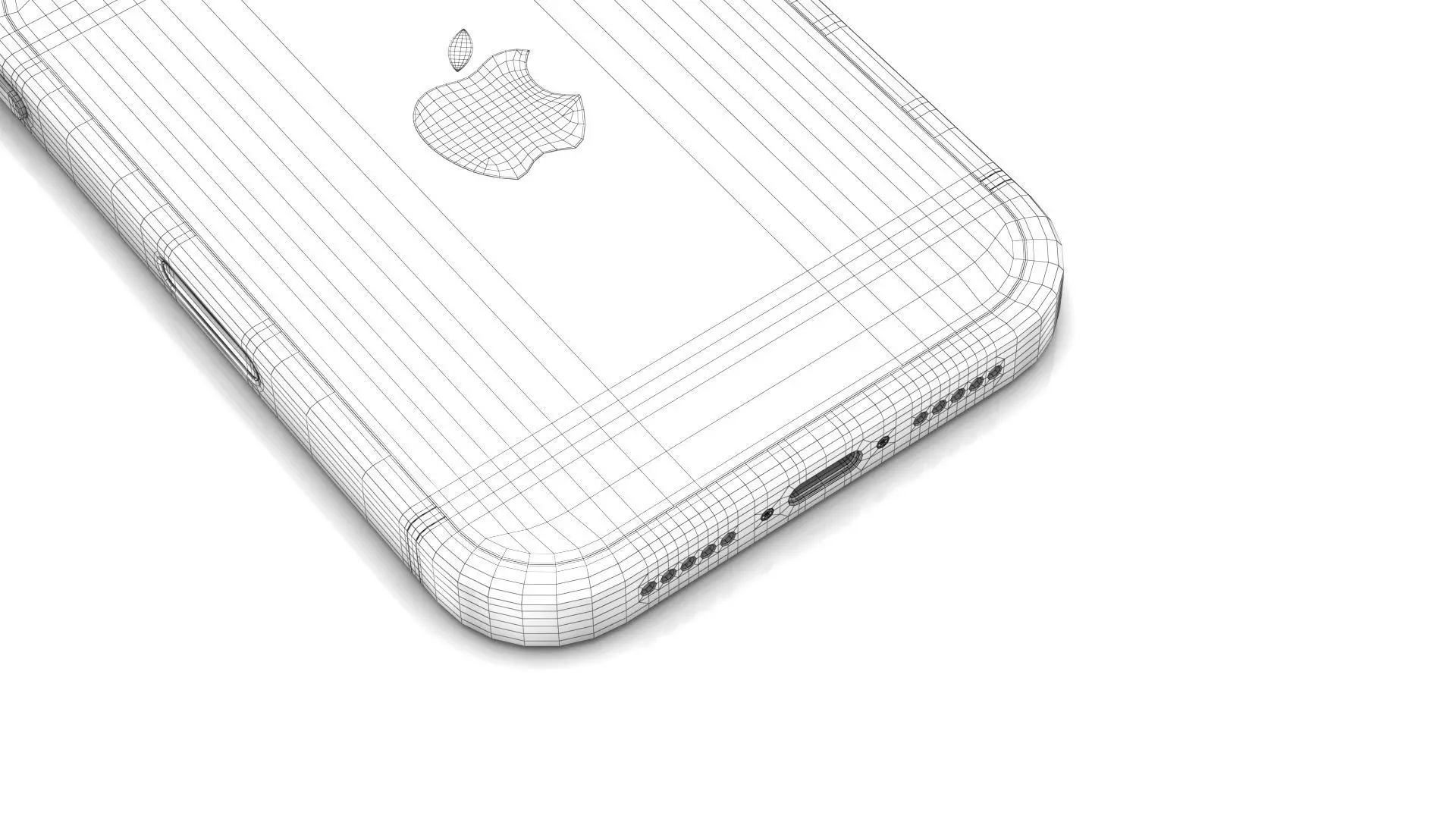Apple iPhone 17 Pro Low-poly 3D model_25