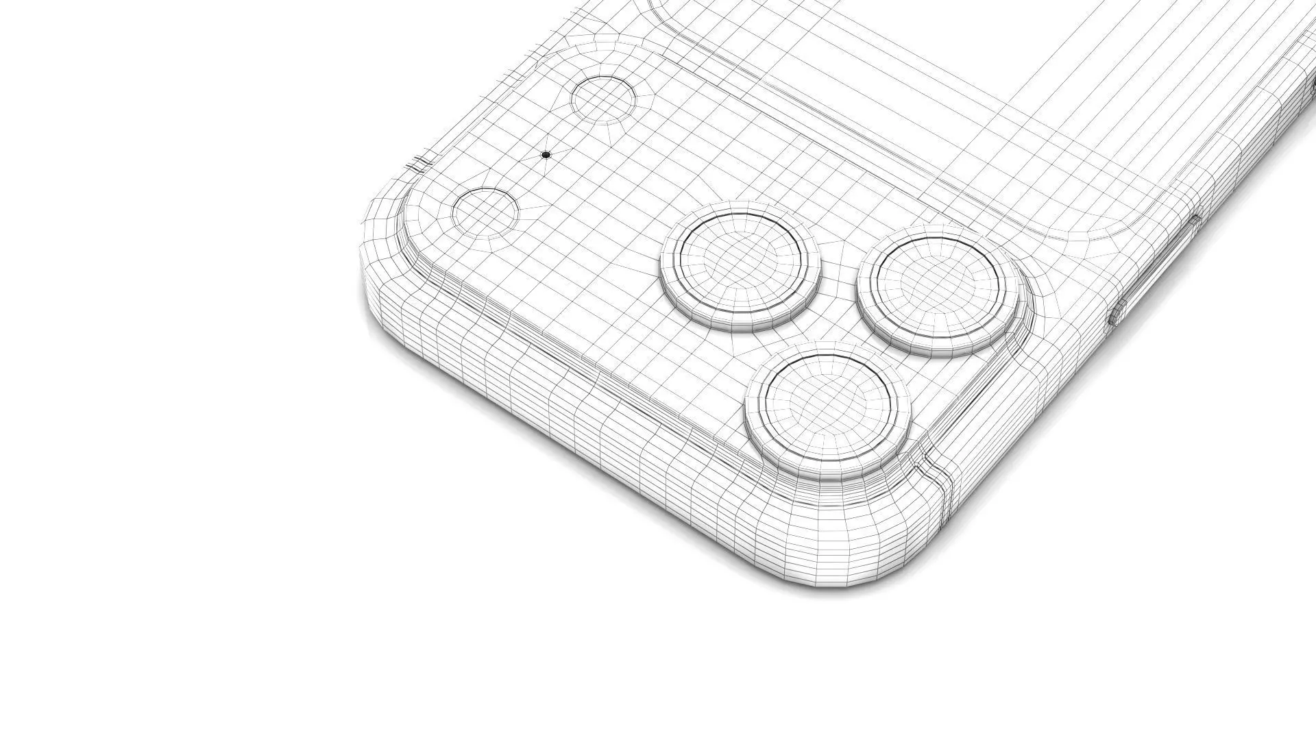 Apple iPhone 17 Pro Low-poly 3D model_24