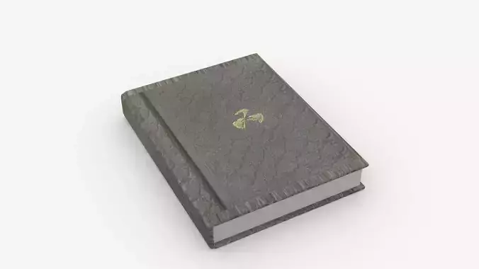 Grayish Cover Book Animated