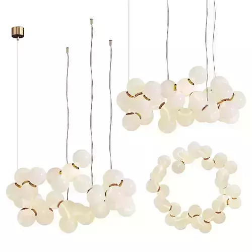 1464 Elegant Nordic Pendant Chandelier
