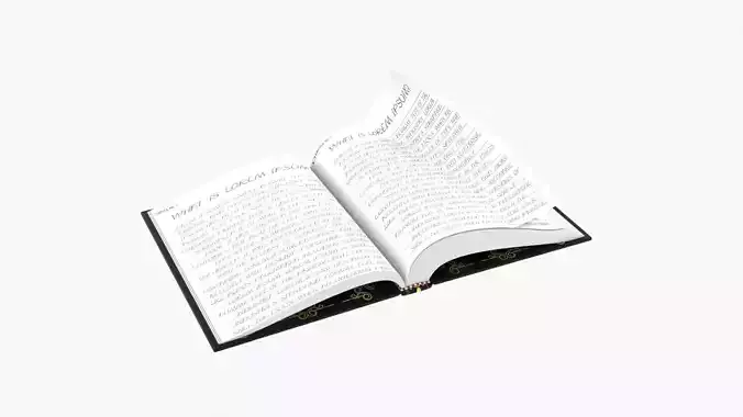 Black Cover Animated Book