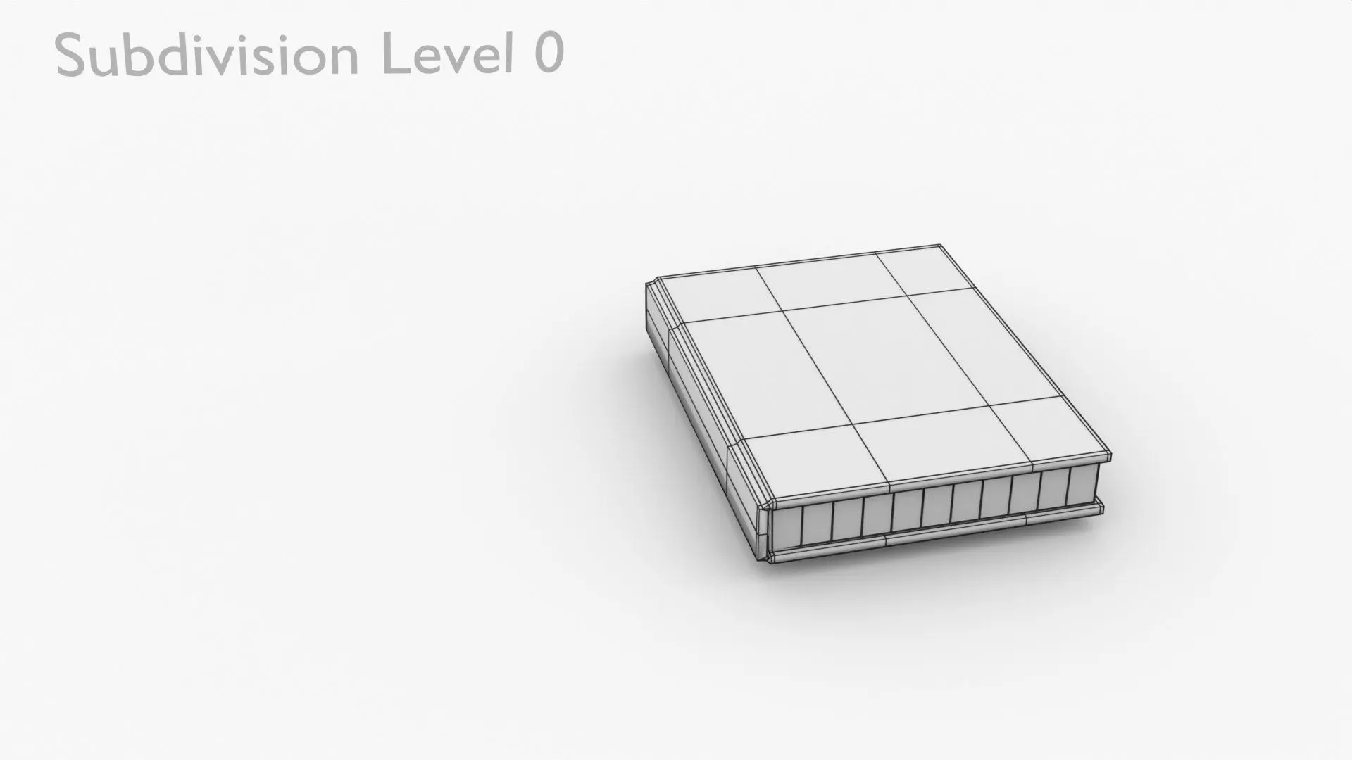 Green Cover Animated Book Low-poly 3D model_11