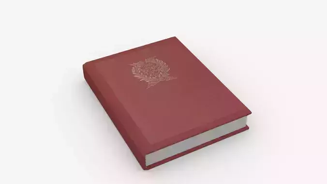Red Cover Book Animated