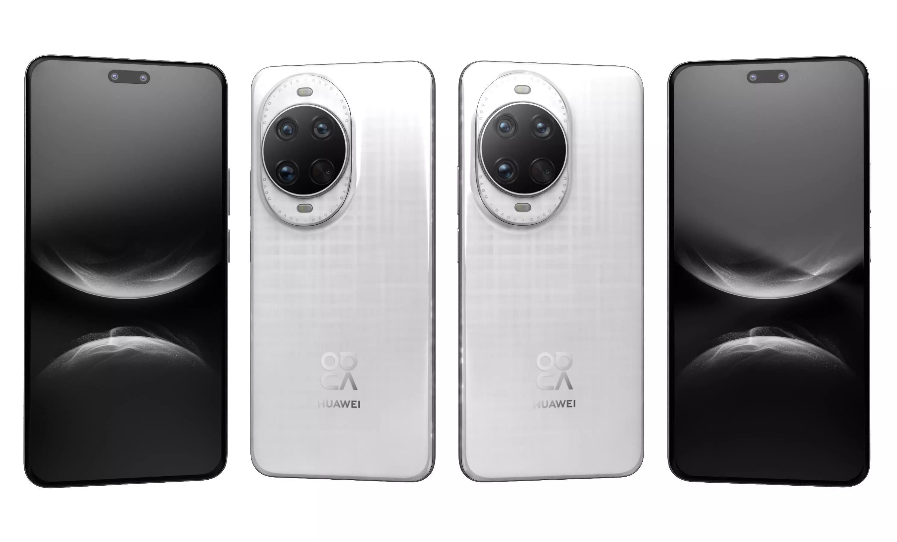 Huawei nova 14 Ultra Floating Light White High Poly 3D model_7