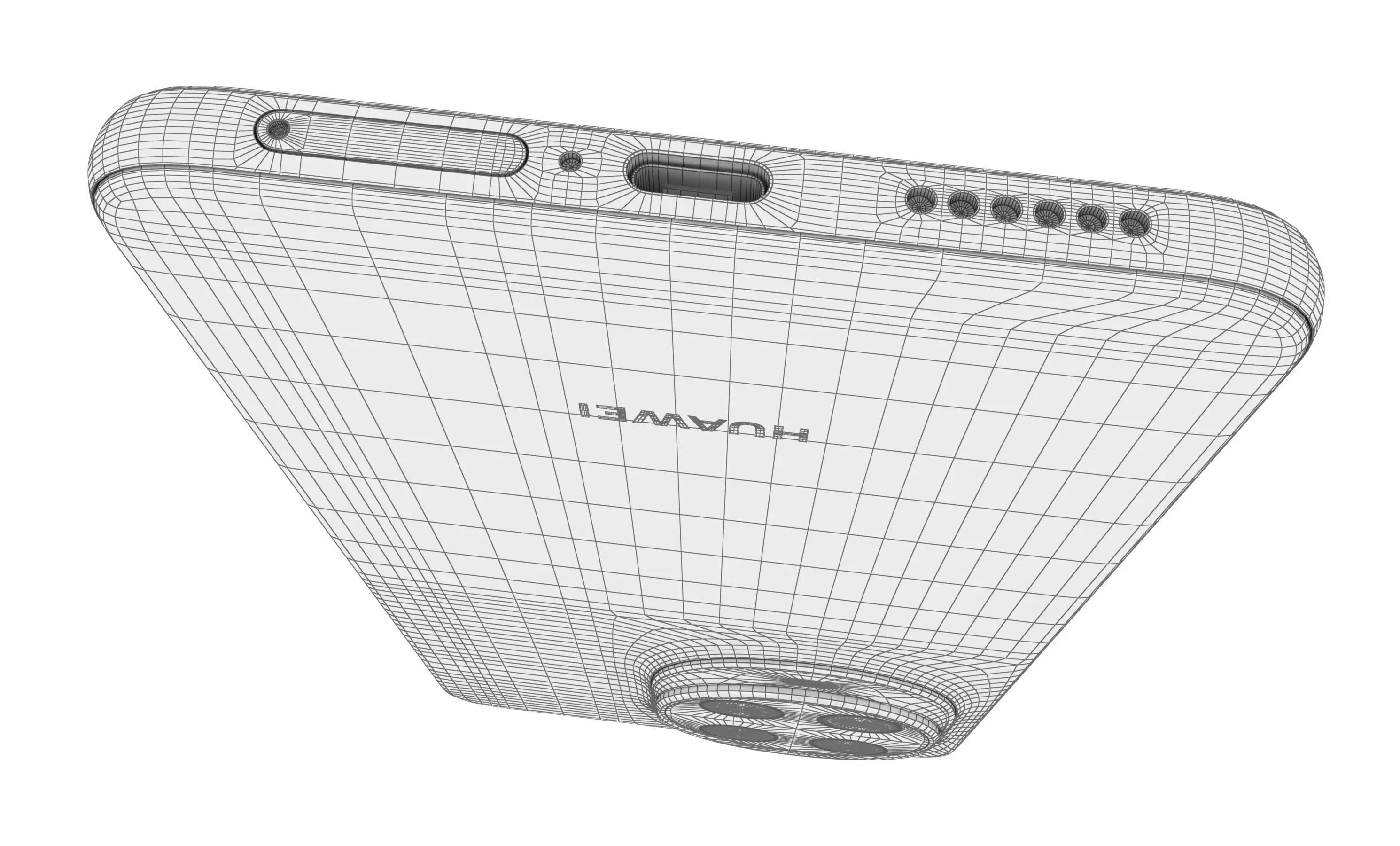 Huawei nova 14 Ultra Floating Light White High Poly 3D model_21