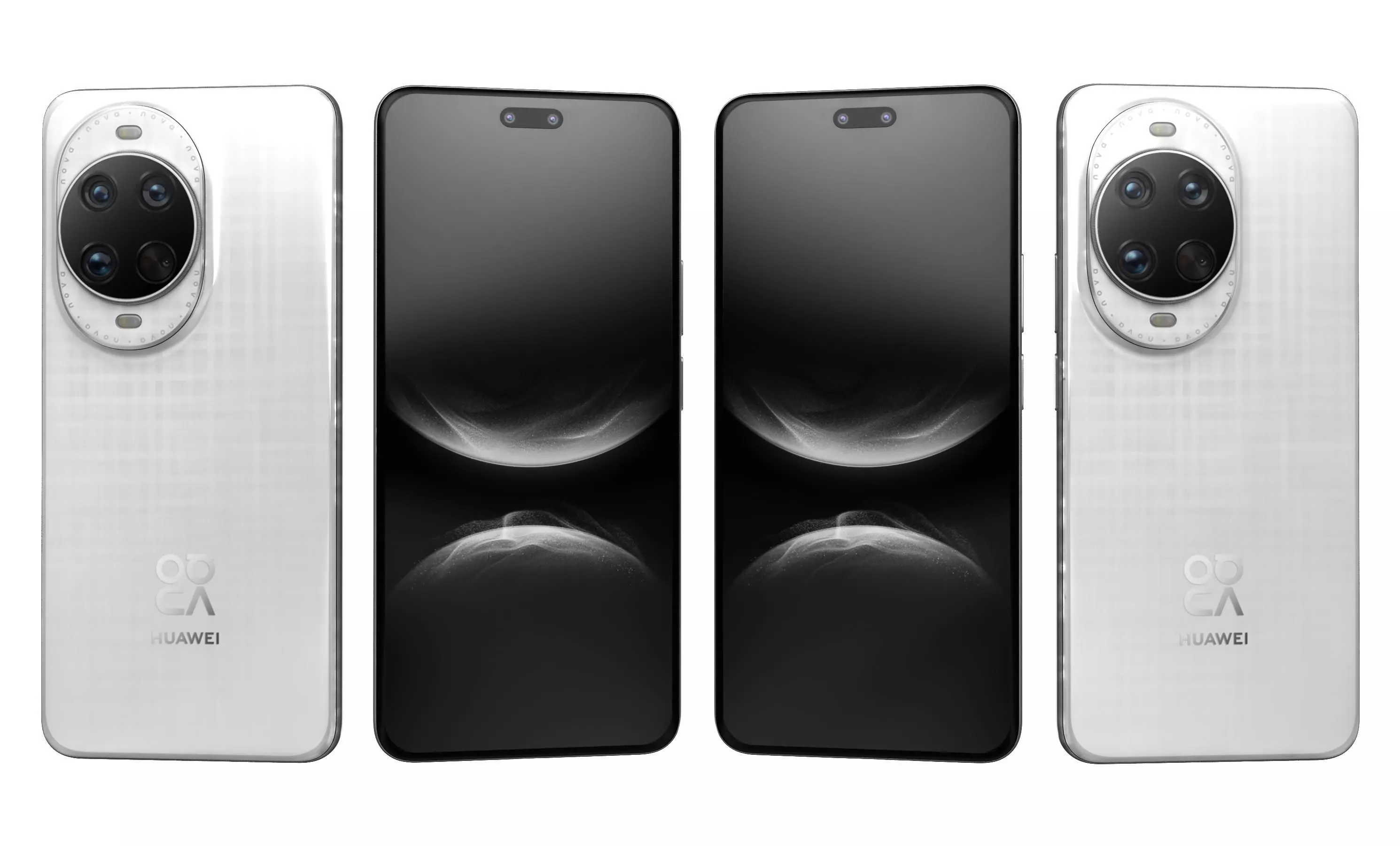 Huawei nova 14 Ultra Floating Light White High Poly 3D model_4