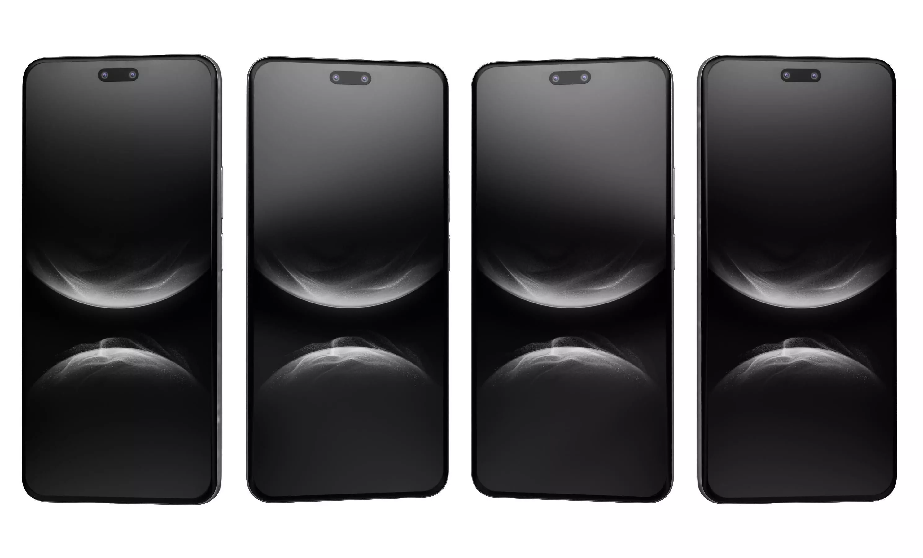 Huawei nova 14 Ultra Floating Light White High Poly 3D model_1