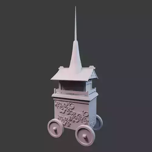 Japan Gion Matsuri Float Model